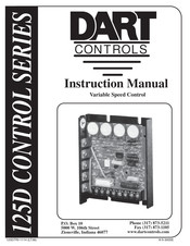 DART Controls 125D Manuel D'instructions