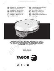 Fagor MG-350 Manuel D'utilisation