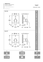 Grohe SPA Allure 19 315 Manuel D'installation