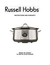 Russell Hobbs RHSS67 Instructions