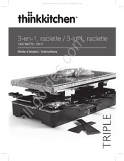 Thinkkitchen TRIPLE Mode D'emploi