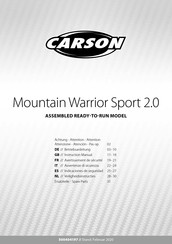 Carson Mountain Warrior Sport 2.0 Mode D'emploi