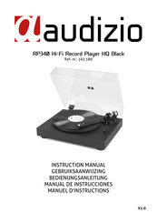Audizio RP340 Manuel D'instructions