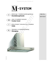 M-system MSPK950IX Notice D'emploi