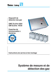 Bieler+Lang GM Ecoline HC50 Instructions De Service Et De Montage