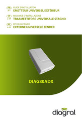 diagral DIAG80ADX Guide D'installation