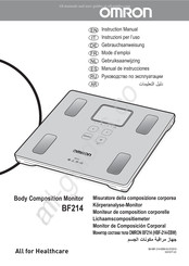 Omron BF214 Mode D'emploi