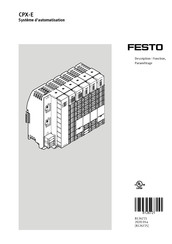 Festo CPX-E Mode D'emploi