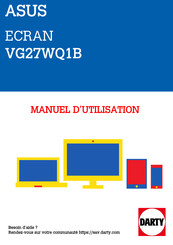 Asus VG27WQ1B Guide De L'utilisateur