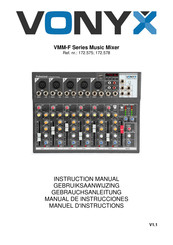 Vonyx VMM-F Serie Manuel D'instructions