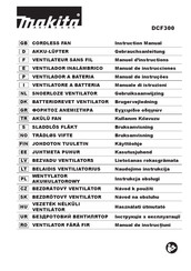 Makita DCF300 Manuel D'instructions