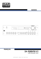 DAP Audio ZA-9250VTU Manuel