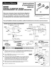 American Standard SERIN 2064.451 Instructions D'installation