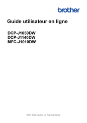 Brother DCP-J1140DW Guide Utilisateur En Ligne