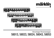 marklin 58023 Mode D'emploi