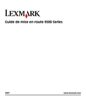 Lexmark 9500 Série Guide De Mise En Route