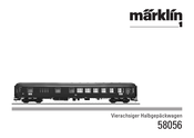 marklin 58056 Mode D'emploi