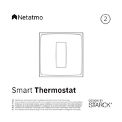 Netatmo Smart Thermostat Mode D'emploi