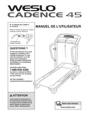 Weslo WLTL39907.0 Manuel De L'utilisateur