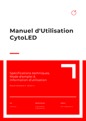 CytoLED Zero Manuel D'utilisation