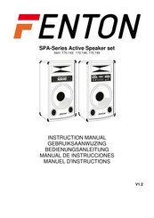 Fenton 170.143 Manuel D'instructions