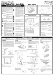Fujioh BUF-06E Manuel D'installation