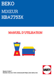 Beko HBA7753X Manuel D'utilisation