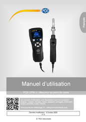 PCE Instruments 4250348719812 Manuel D'utilisation