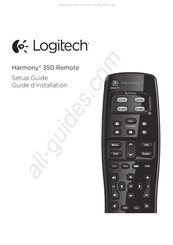 Logitech Harmony 350 Guide D'installation