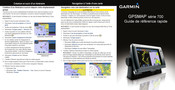 Garmin GPSMAP 700 Série Guide De Référence Rapide