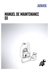 Volvo Penta D3 Manuel De Maintenance