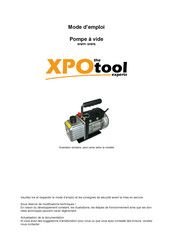 XPOtool 52900 Mode D'emploi