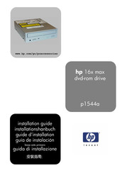 HP P1544A Guide D'installation