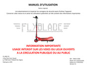 FLYBLADE FBS55-CD06 Manuel D'utilisation