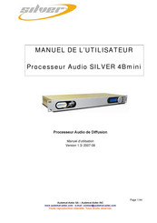 Silver 4Bmini Manuel De L'utilisateur