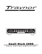 Traynor Small Block 500H Mode D'emploi