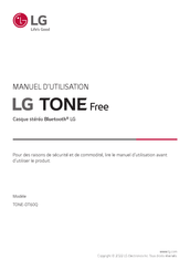 LG TONE Free TONE-DT60Q Manuel D'utilisation
