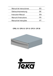 Teka CP 29 Manuel D'instructions