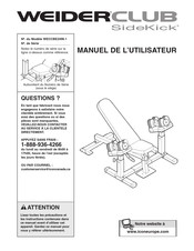 WEIDERCLUB SideKick WECCBE2496.1 Manuel De L'utilisateur