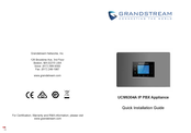 Grandstream UCM6304A Guide D'installation Rapide