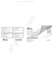 LG LG-D605 Guide De Démarrage Rapide