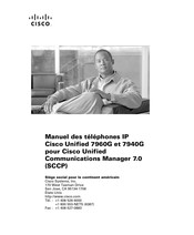 Cisco 7960G Manuel