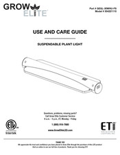 ETI 554221110 Guide D'utilisation Et D'entretien