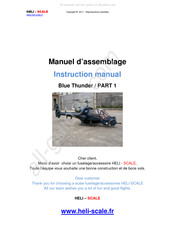 Heli-scale Blue Thunder Manuel D'assemblage