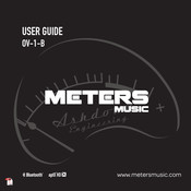 Meters music OV-1-B Mode D'emploi