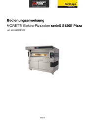 Moretti S120E Pizza Manuel D'instructions