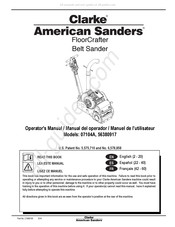 American Sanders Clarke 56380917 Manuel De L'utilisateur