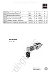 Schneider Airsystems D 322 643 Notice D'utilisation D'origine