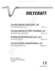 Voltcraft e6 Notice D'emploi