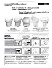 Thetford Bravura Guide De L'utilisateur